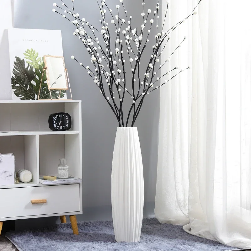 Interior Design Organic Modern - z Pot Bunga Keramik Besar Hidroponik