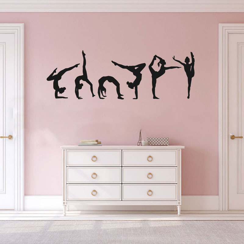 Interior Design Layout - Set 6 Stiker Dinding Senam Pesenam