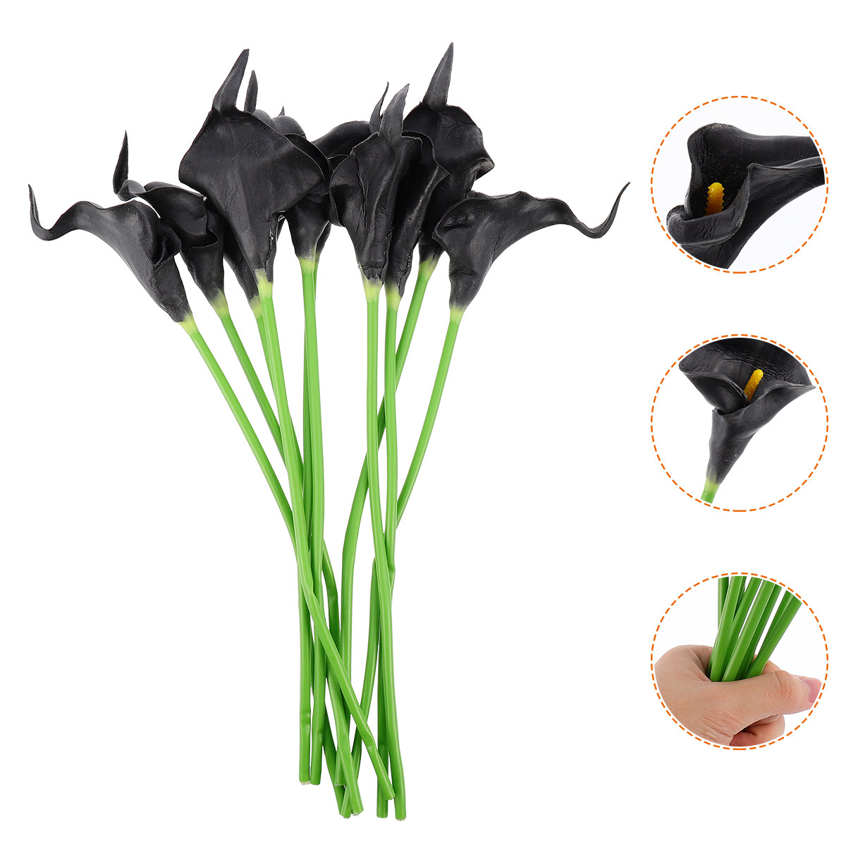 Interior Design Layout - 10 Buah Bunga Calla Lily Buatan