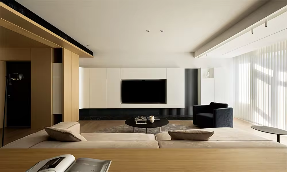 Desain Interior Rumah Sanhai S - Interior Design Layout ulasan dan harga