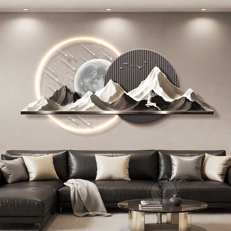 eh-home desain lukisan dekorat - Interior Design Organic Modern ulasan dan harga