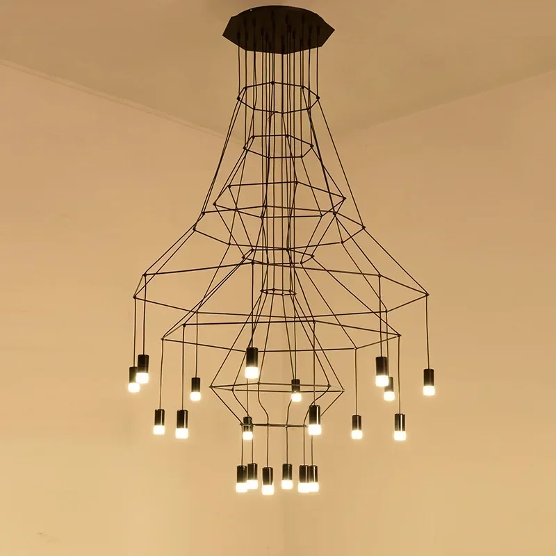 Lampu Gantung LED Tangga Kreat - Interior Design Years Of Study ulasan dan harga