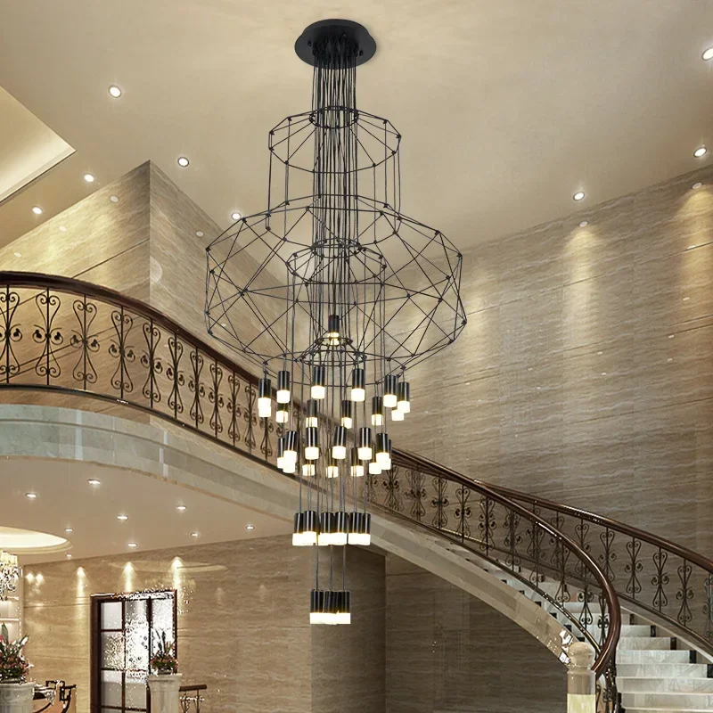 Lampu Gantung LED Tangga Kreat - Interior Design Years Of Study ulasan dan harga