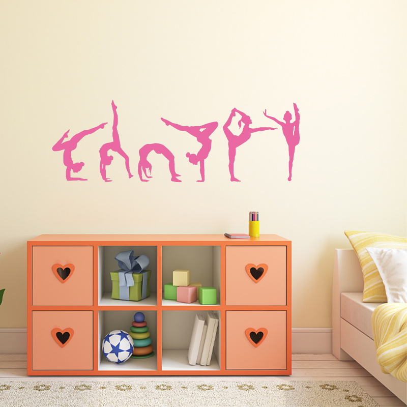 Set 6 Stiker Dinding Senam Pes - Interior Design Layout ulasan dan harga
