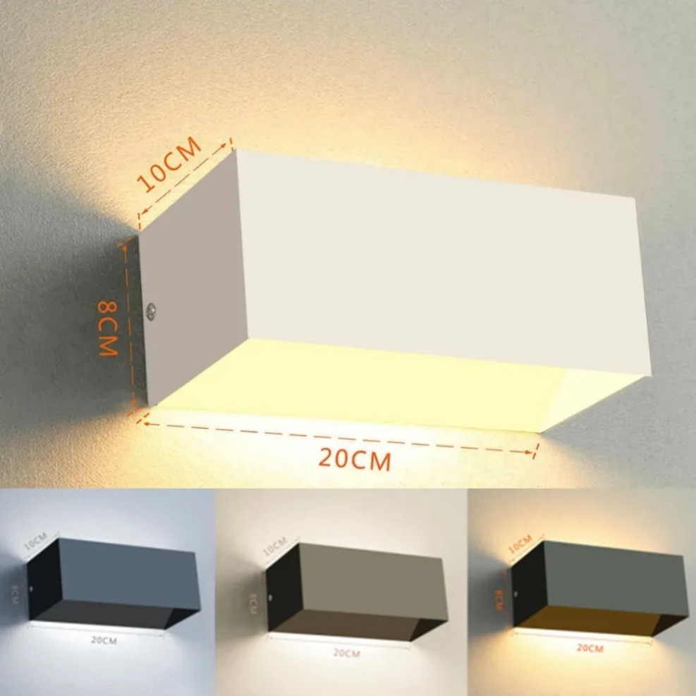Lampu Dinding LED Aluminium Da - Interior Design Years Of Study ulasan dan harga
