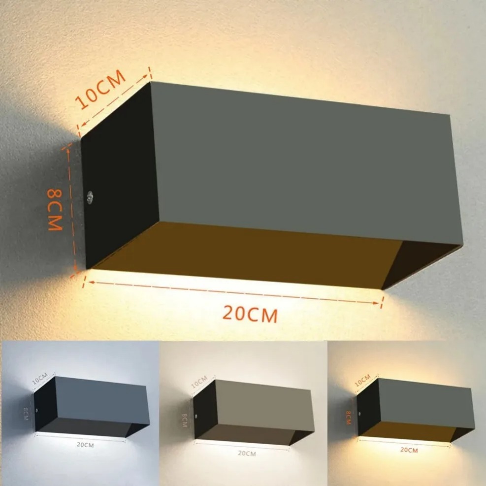 Lampu Dinding LED Aluminium Da - Interior Design Years Of Study ulasan dan harga
